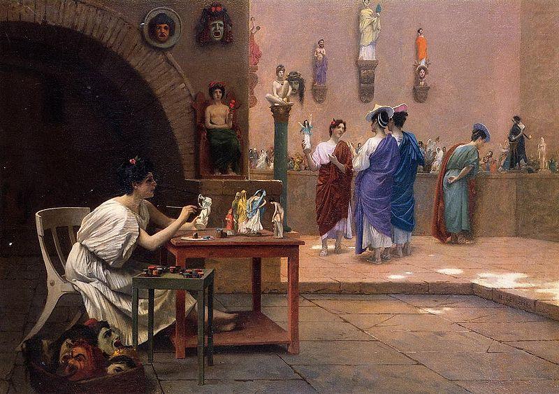 Jean Leon Gerome Painting Breathes Life into Sculpture china oil painting image